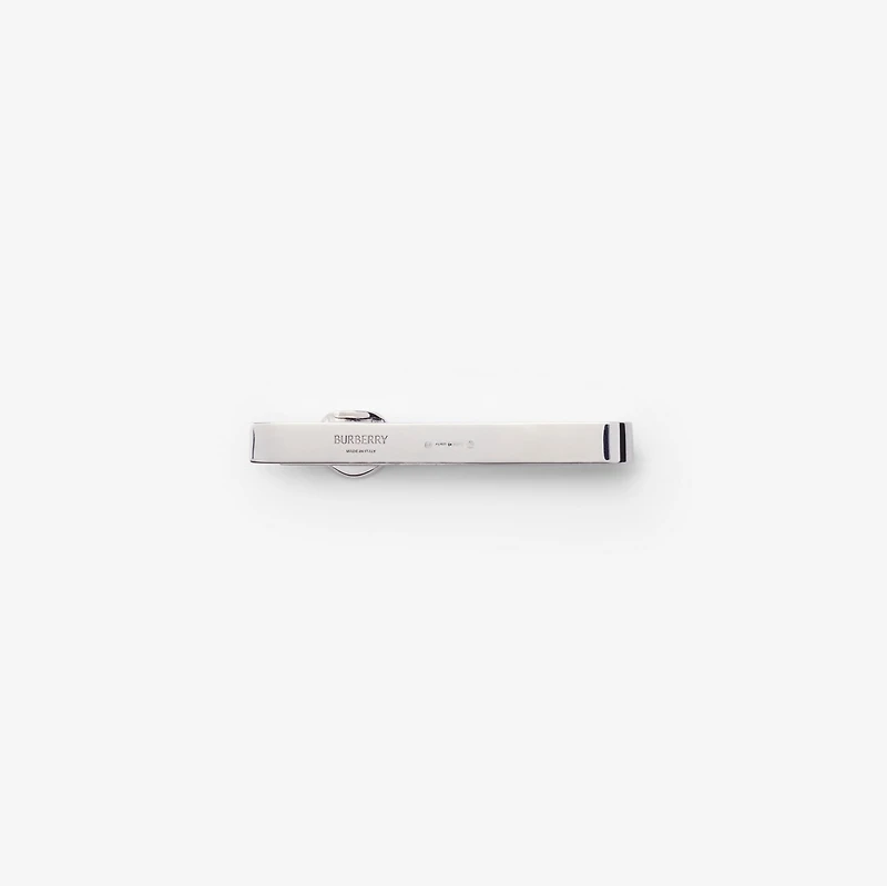 EKD Stamp Tie Bar in Silver - Men | Burberry® Official