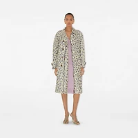 Long Daisy Lightweight Zip Car Coat in Eccles - Women | Burberry® Official