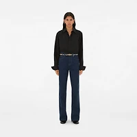 Thin Check B Buckle Belt in Sand - Women | Burberry® Official
