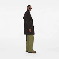 Mid-length Highgrove Gabardine Trench Coat in Cog brown - Men | Burberry® Official