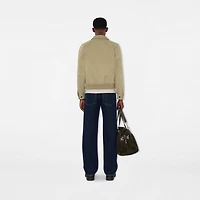 Cotton Harrington Jacket in Skylark - Men | Burberry® Official
