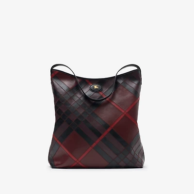 Large Highlands Shoulder Bag in Fig purple - Women | Burberry® Official