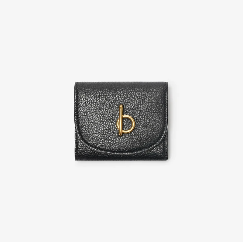 Rocking Horse Wallet in Black - Women, Leather | Burberry® Official