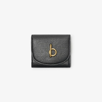 Rocking Horse Wallet in Black - Women, Leather | Burberry® Official