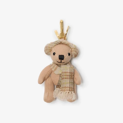 Thomas Bear Charm in Teacup pink - Women | Burberry® Official
