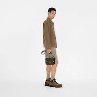 Clifton Crossbody Bag​ in Shale green - Men, Nylon | Burberry® Official