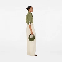 Cotton Poplin Shirt in Wreath - Women | Burberry® Official