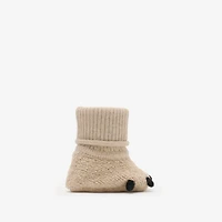 Thomas Bear Cotton Blend Two-piece Baby Gift Set in Pale stone - Children | Burberry® Official
