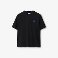 Cotton T-shirt in Black - Women | Burberry® Official