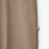 Cotton Chinos in Clay brown - Men | Burberry® Official