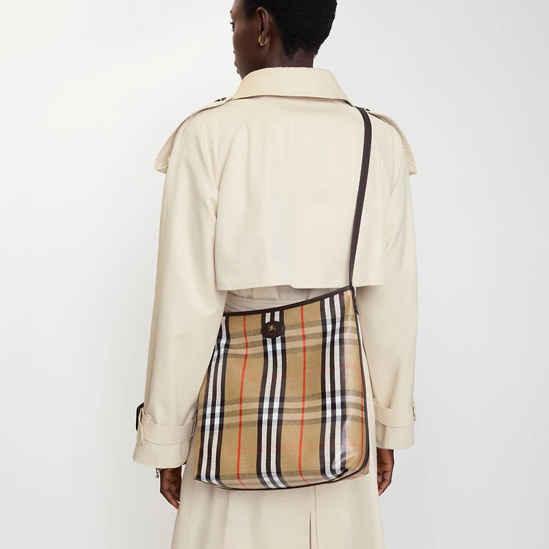 Small Highlands Shoulder Bag in Sand - Women | Burberry® Official