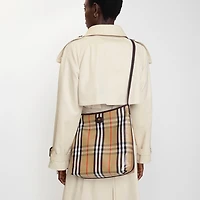 Small Highlands Shoulder Bag in Sand - Women | Burberry® Official