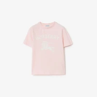 EKD Stretch Cotton T-shirt in Ice pink | Burberry® Official
