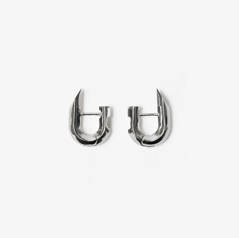 Hollow Spike Earrings in Silver - Women | Burberry® Official