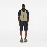 Orkney Flap Backpack in Light hunter - Men, Nylon, Technical | Burberry® Official