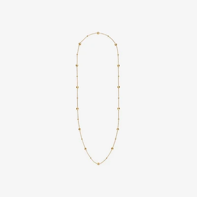 Hollow Medallion Necklace in Gold - Women | Burberry® Official