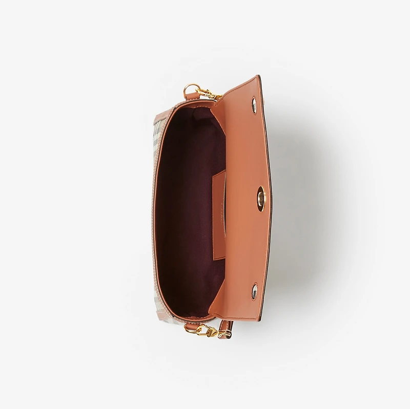 Top Handle Note Bag in Briar brown - Women | Burberry® Official