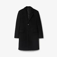 Wool Tailored Coat in Black - Men | Burberry® Official
