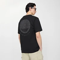 Sun Cotton T-shirt in Black - Men | Burberry® Official