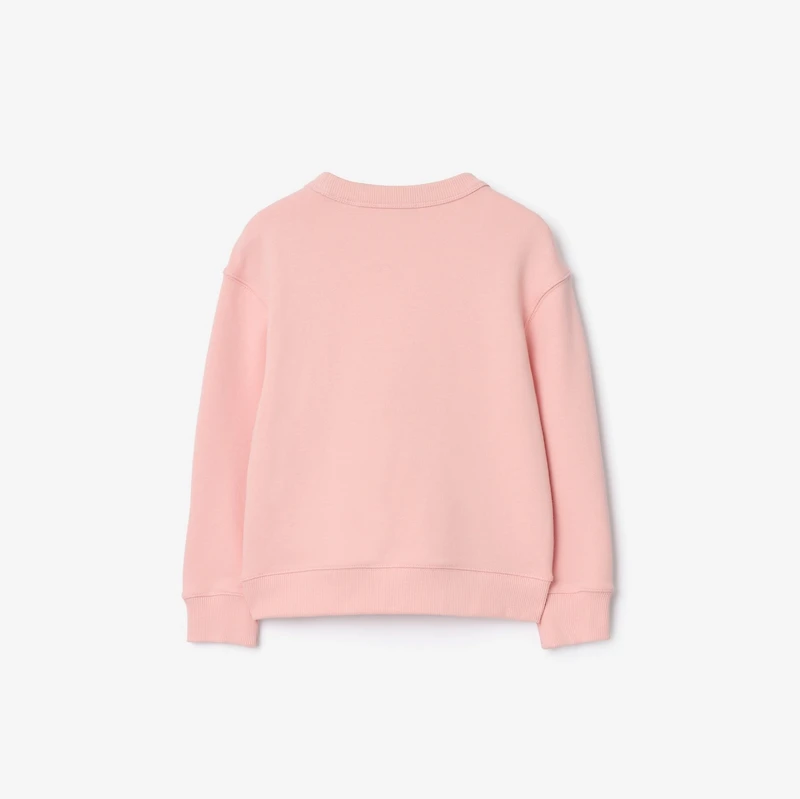 Thomas Bear and Friends Cotton Sweatshirt in Peony pink | Burberry® Official