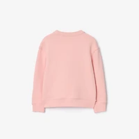 Thomas Bear and Friends Cotton Sweatshirt in Peony pink | Burberry® Official