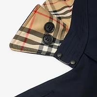 Mid-length Kensington Heritage Trench Coat in Coal blue - Women, Cotton Gabardine | Burberry® Official