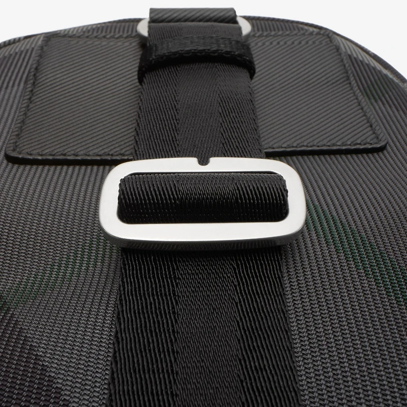 Grid Sling Bag in Charcoal - Men, Nylon, Technical | Burberry® Official