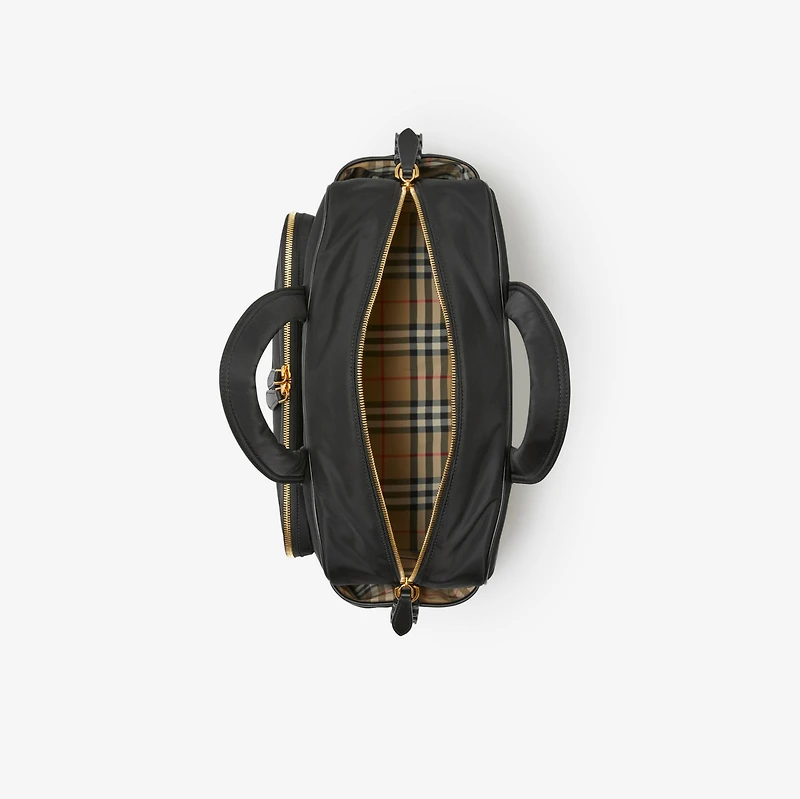Quilted Nylon Baby Changing Bag in Black - Children | Burberry® Official