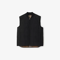 Quilted Gilet in Black - Men | Burberry® Official
