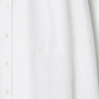 Regular Fit Cotton Poplin Shirt in White - Women | Burberry® Official
