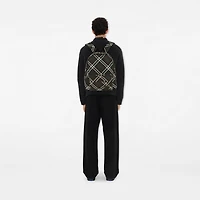 Check Backpack in Snug - Men | Burberry® Official