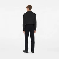 Cotton Chinos in Indigo - Men | Burberry® Official