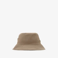 Nylon Blend Bucket Hat in Taupe beige - Men | Burberry® Official