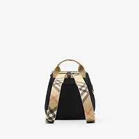 Mini Horseshoe Backpack​ in Black - Women | Burberry® Official