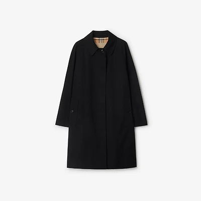 Mid-length Camden Heritage Car Coat in Black - Women | Burberry® Official