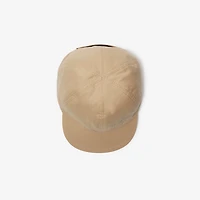 Reversible Cotton Baseball Cap in Sand - Children | Burberry® Official