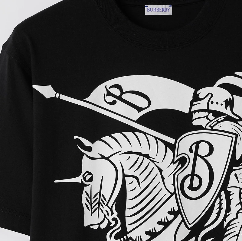 EKD Cotton T-shirt in Black - Men | Burberry® Official
