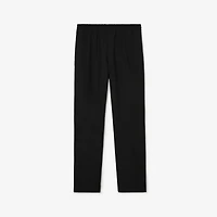 Wool Track Pants in Black - Men | Burberry® Official