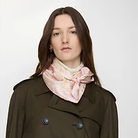 Garden Party Silk Scarf in Quartz pink | Burberry® Official