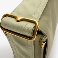 Trench Crossbody Bag in Hunter - Men, Cotton Gabardine | Burberry® Official