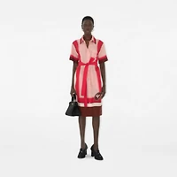 Knight Stamp Box Silk Shirt Dress - Women | Burberry® Official