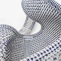 Large EKD Crochet Bag in White | Burberry® Official