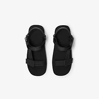 Trek Sandals in Black - Men | Burberry® Official