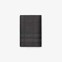 City Check Passport Holder in Iron grey - Men, Technical, Cotton | Burberry® Official