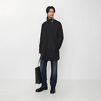 Nylon Ridgewood Car Coat​ in Black - Men | Burberry® Official