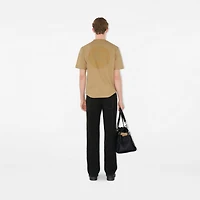 EKD Badge Cotton T-shirt in Sand - Men | Burberry® Official