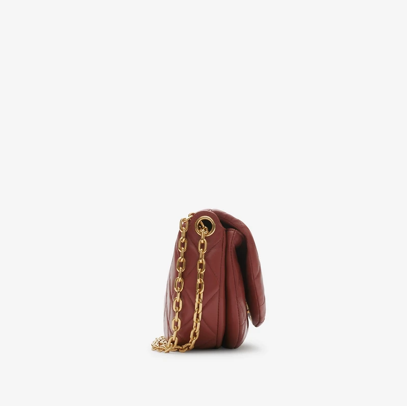 Quilted Rocking Horse Bag in Rust - Women | Burberry® Official