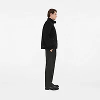 Quilted Thermoregulated Harrington Jacket in Black - Men | Burberry® Official
