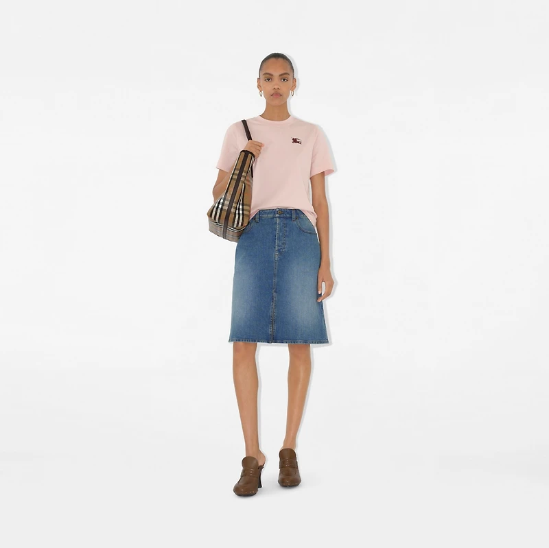 Cotton T-shirt in Bouquet - Women | Burberry® Official