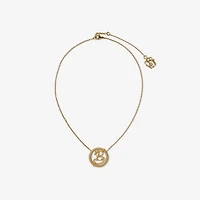 Nautical Knot B Pendant Necklace​ in Gold - Women | Burberry® Official